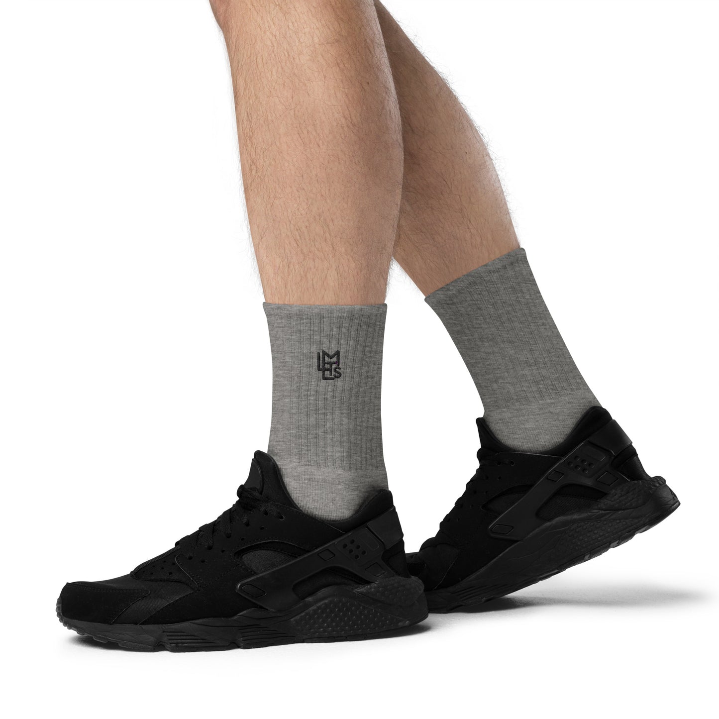 LOGO'd Sock Black