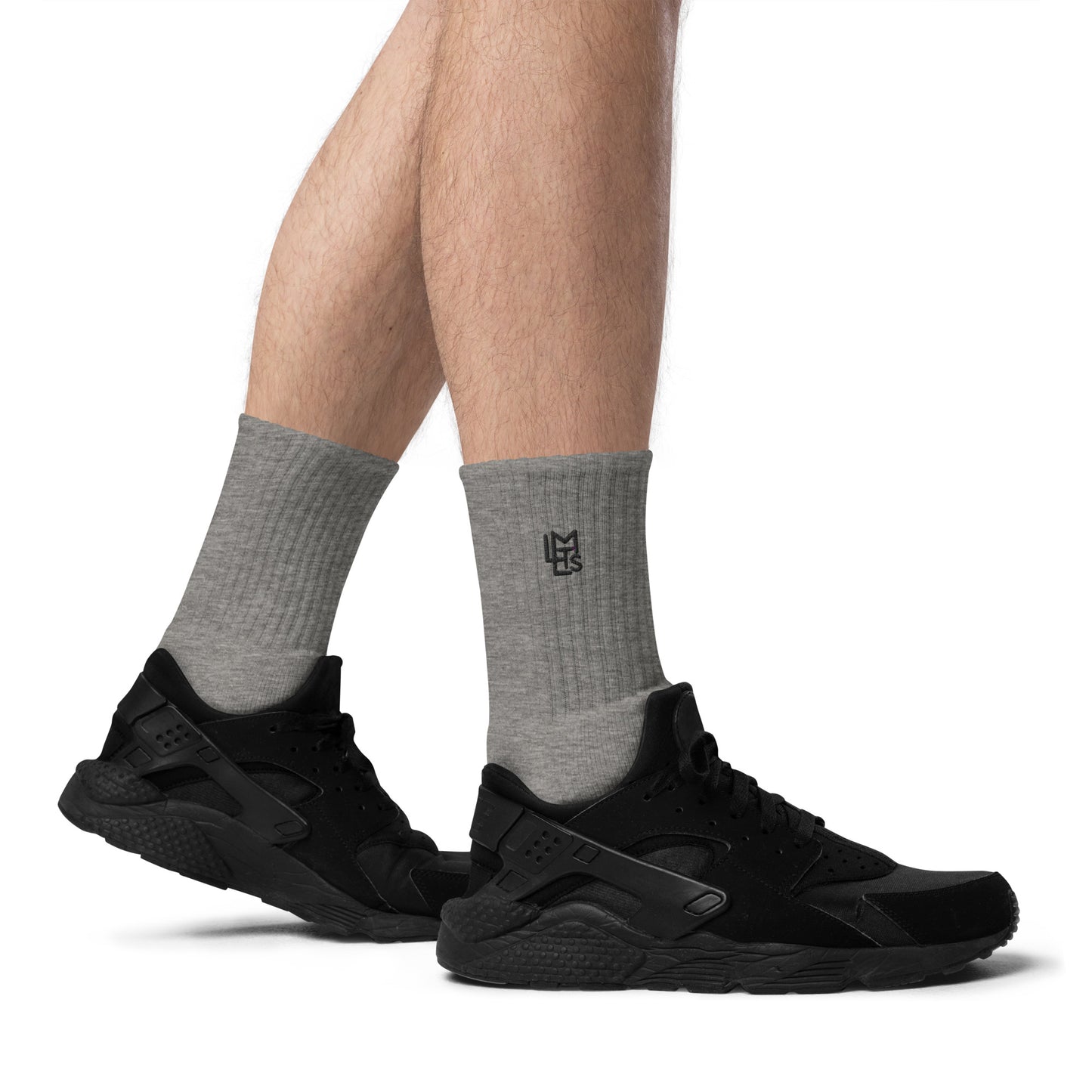 LOGO'd Sock Black