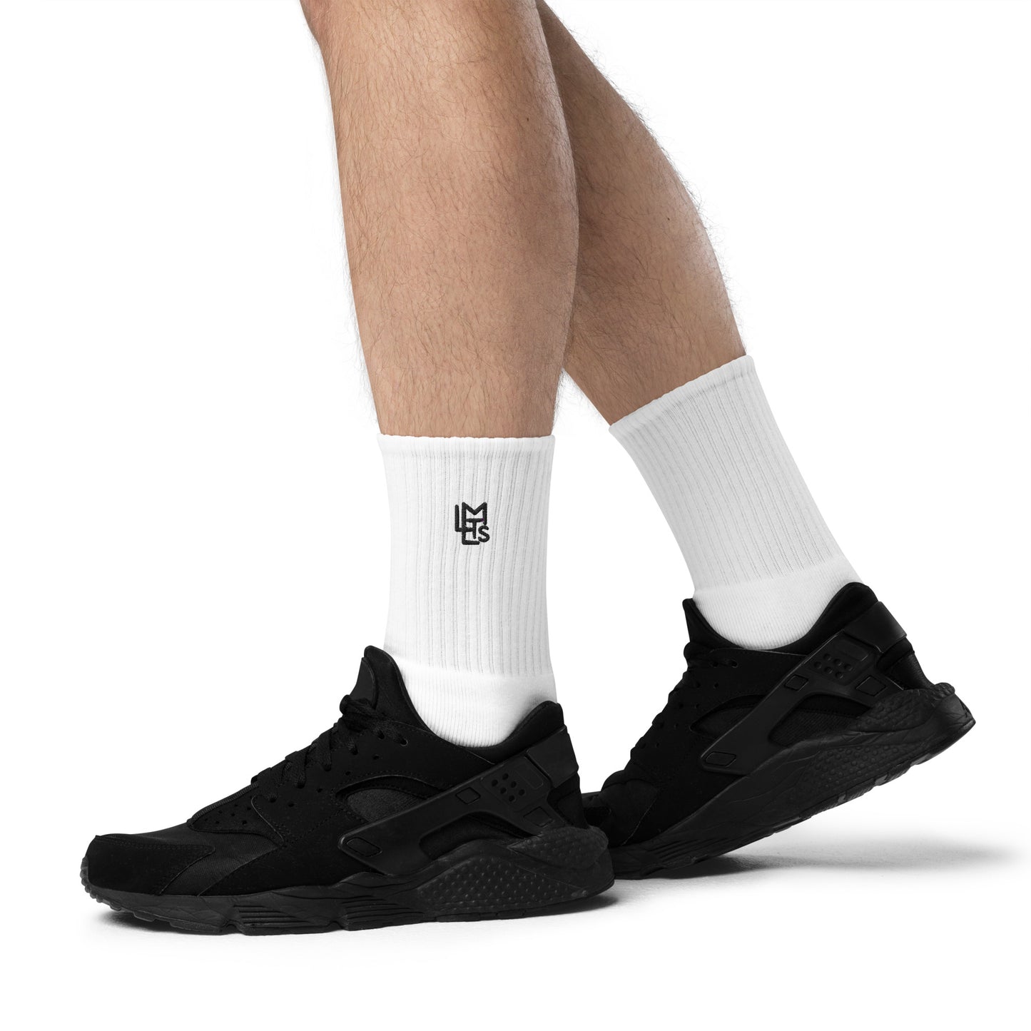 LOGO'd Sock Black