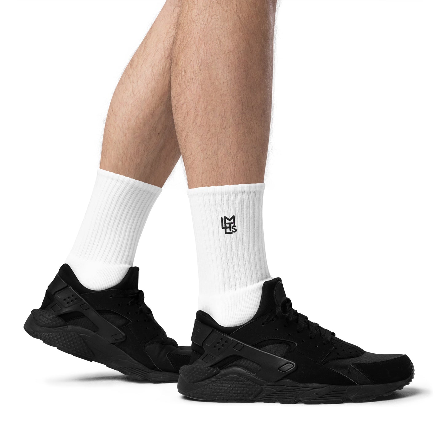 LOGO'd Sock Black