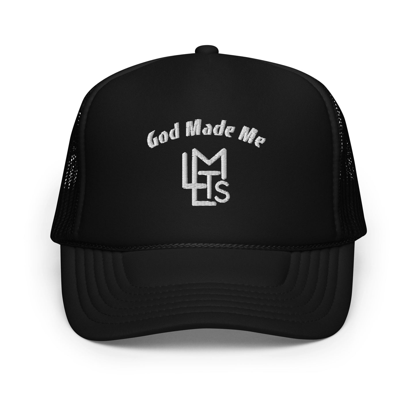 God Made Me solid trucker