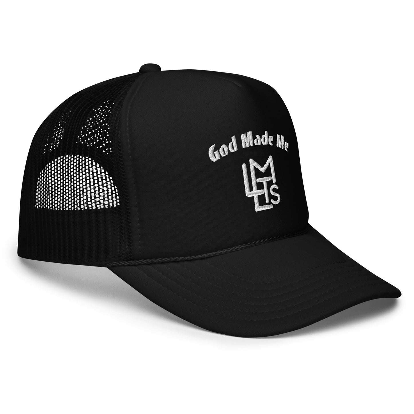 God Made Me solid trucker