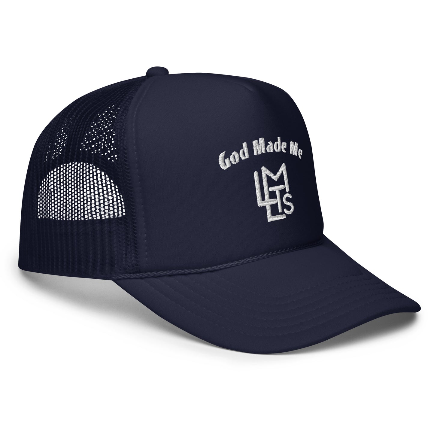 God Made Me solid trucker