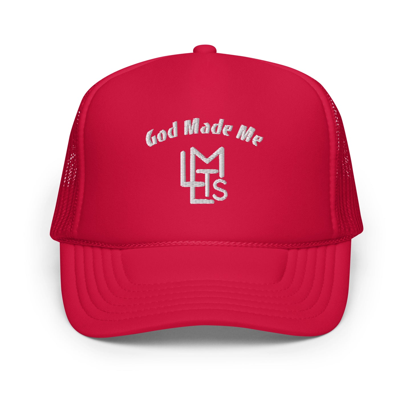 God Made Me solid trucker